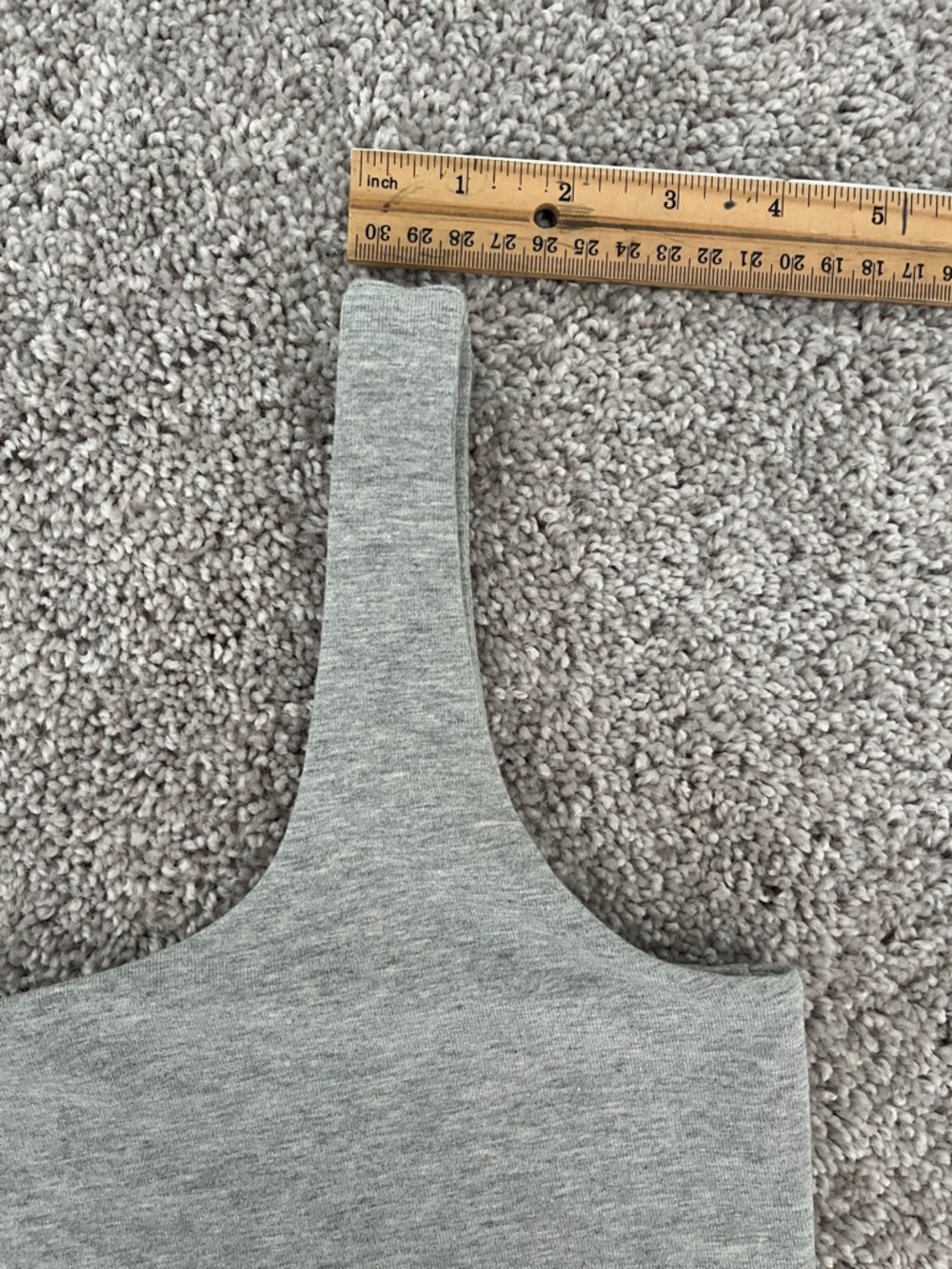 GAP Gray Cropped Tank NWOT - Picture 7 of 9